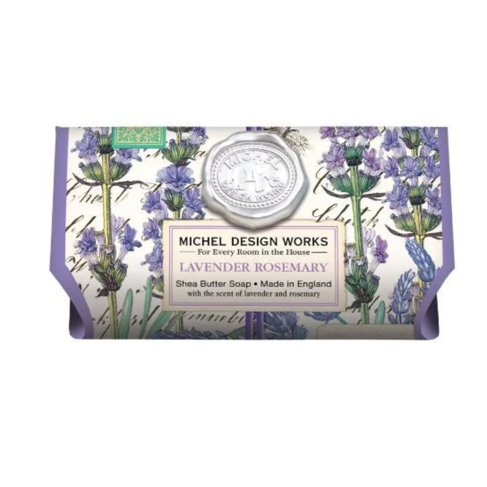 Michel Design Works Lavender Rosemary Large Bath Soap Bar